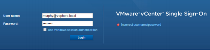 Доступ к консоли vSphere Web Client