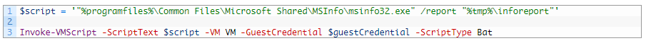 Invoke-VMS