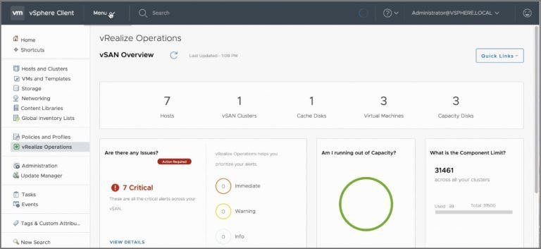 vSAN performance service 