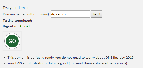 check your site