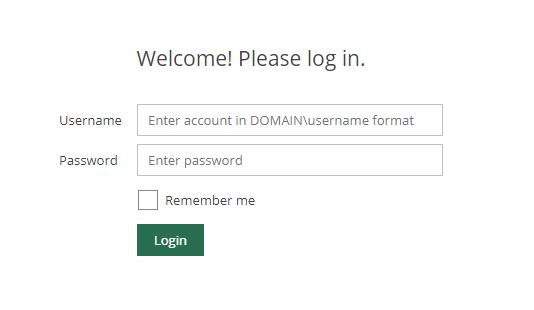 Авторизация через web-интерфейс
