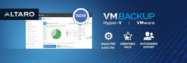 Altaro VM Backup