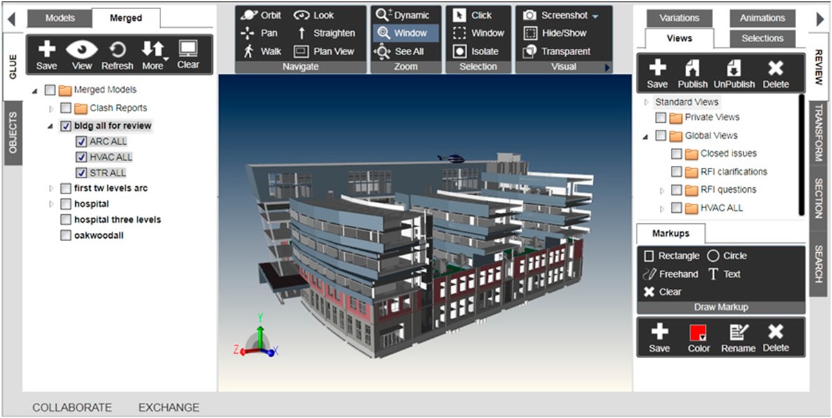 # Облачное решение BIM 360 Glue