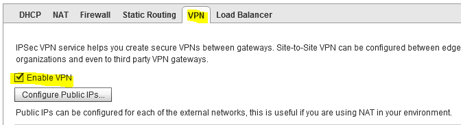 Настройка поддержки VPN на сервере